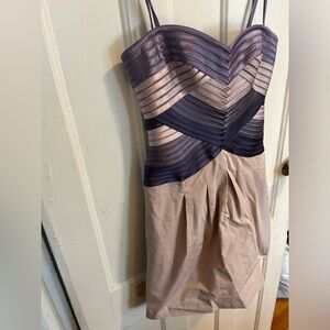 BCBG strapless dress y2k